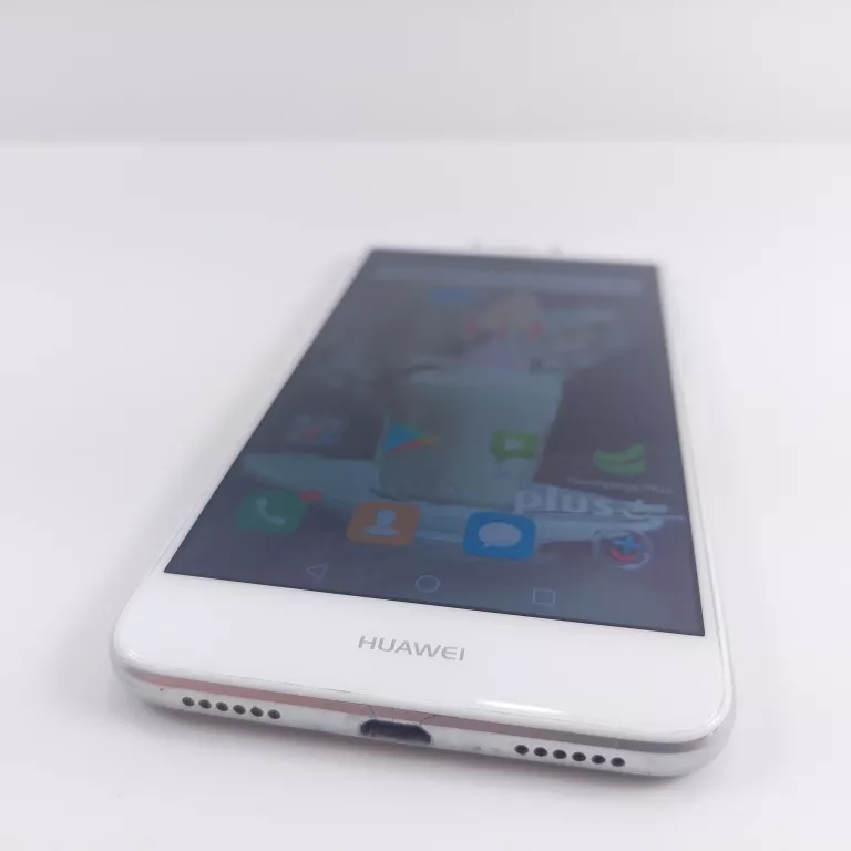 TELEFON HUAWEI P9 LITE 2017 BIAŁY 3/16 ZBITY TYŁ