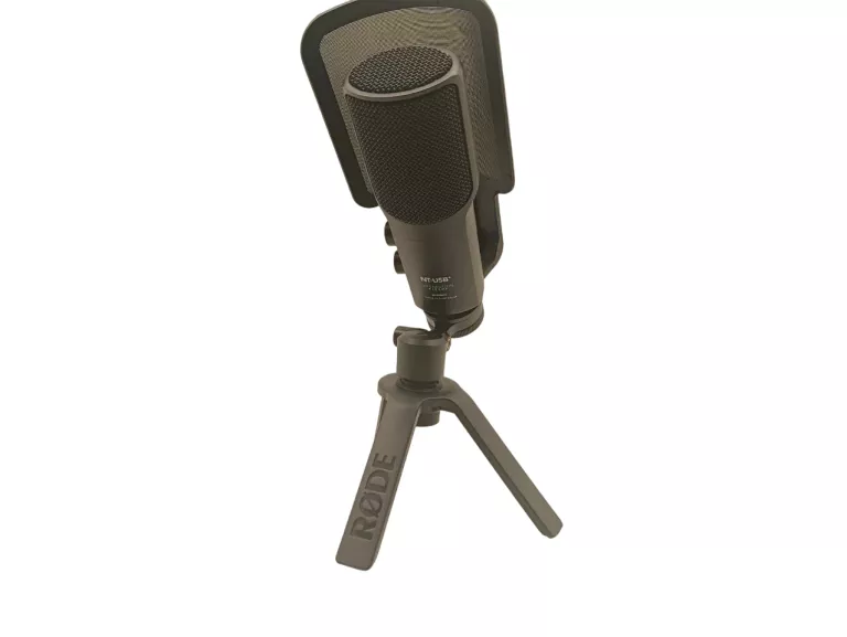 MIKROFON POJEMNOŚCIOWY RODE NT-USB+ KARDIOIDALNY BDB STAN GWARANCJA !!