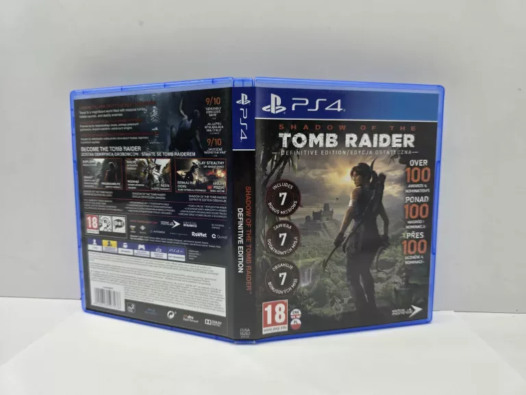 GRA PS4 SHADOW OF THE TOMB RIDER EDYCJA OSTATECZNA WERSJA PL