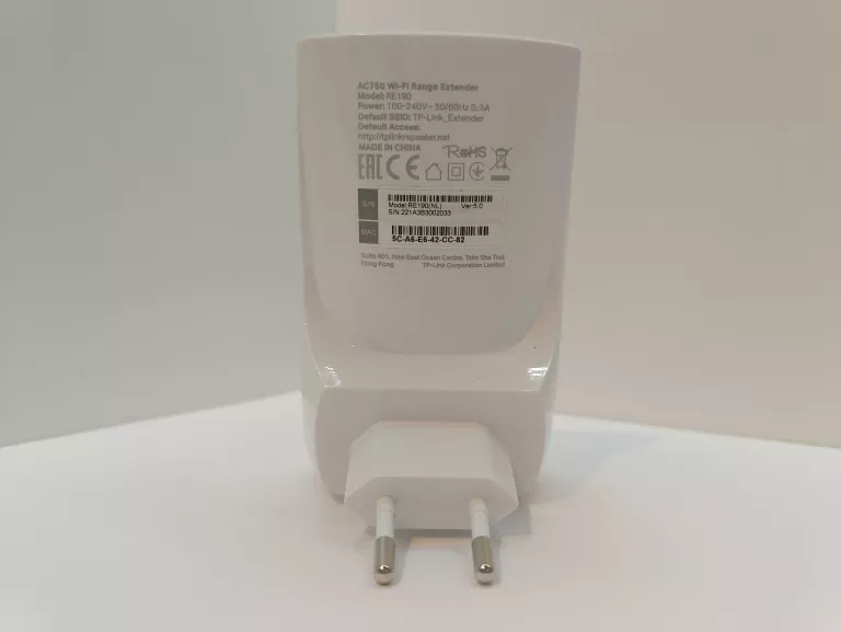 WZMACNIACZ SYGNAŁU - WIFI TP LINK AC750 / PUDEŁKO