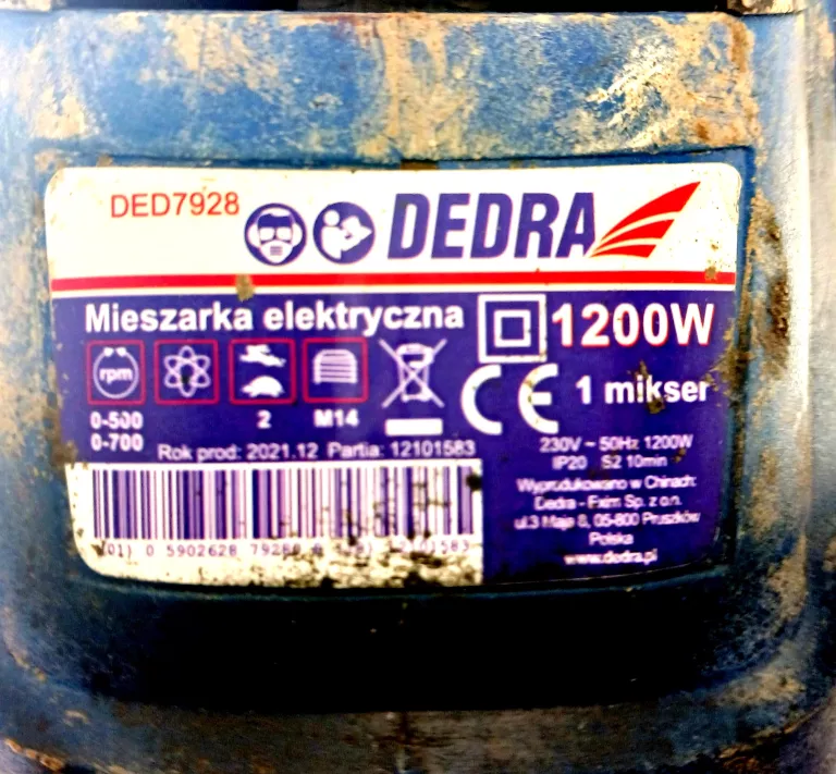 MIESZADŁO ELEKTRYCZNE DEDRA DED7928