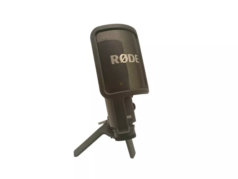 MIKROFON POJEMNOŚCIOWY RODE NT-USB+ KARDIOIDALNY BDB STAN GWARANCJA !!