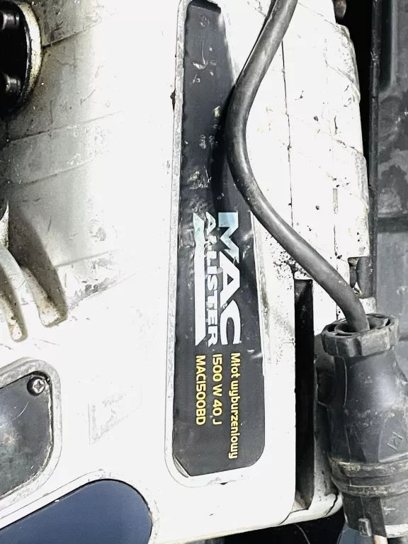 MŁOT WYBURZENIOWY MAC ALLISTER 1500 W 40 J MACI500BD