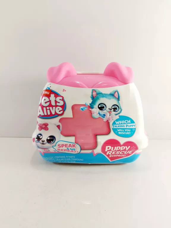 INTERAKTYWNY PLUSZAK W WALIZCE NIESPODZIANKA ZURU PETS ALIVE