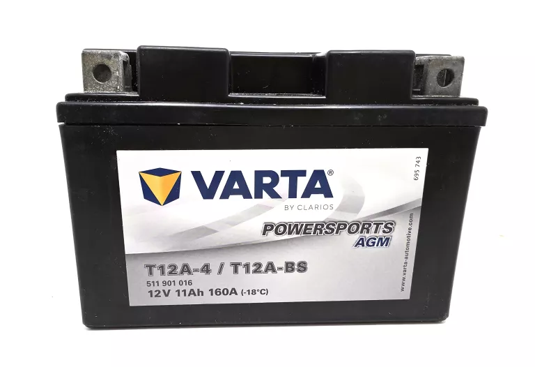 AKUMULATOR VARTA POWERSPORTS AGM T12A-4/T12A-BS