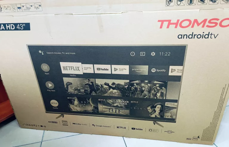 TELEWIZOR THOMSON 43" SMART TV 43UG6400 4K