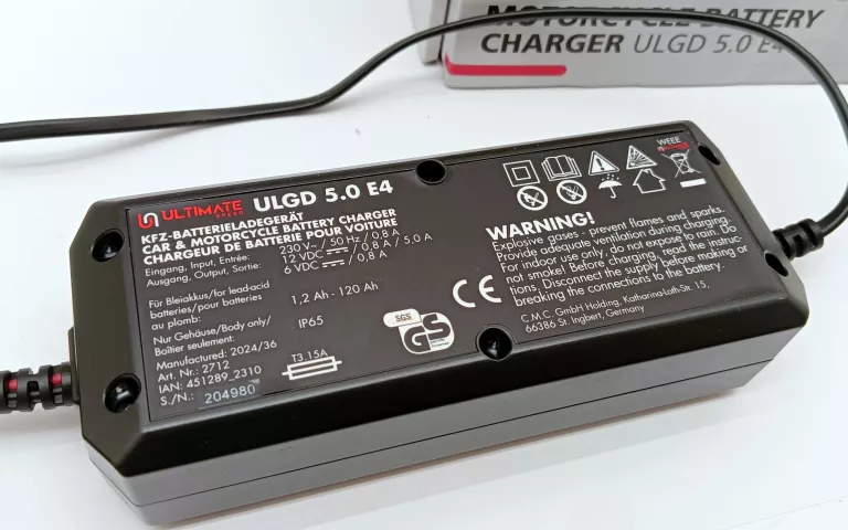 ŁADOWARKA SAMOCHODOWA ULGD 5.0 E4 PROSTOWNIK INTELIGENTNY ULTIMATE SPEED