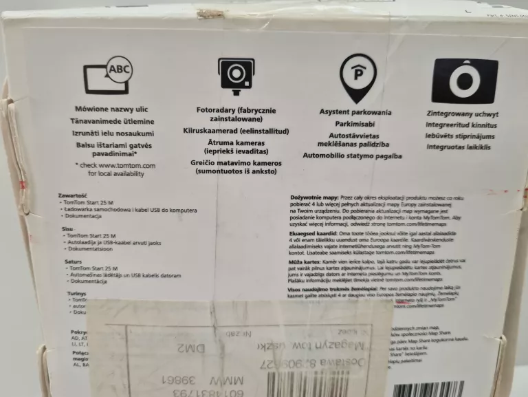 NAWIGACJA TOMTOM START 25 DOŻYWOTNIA AKTUALIZACJA MAP