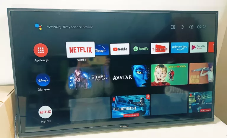 TELEWIZOR THOMSON 43" SMART TV 43UG6400 4K