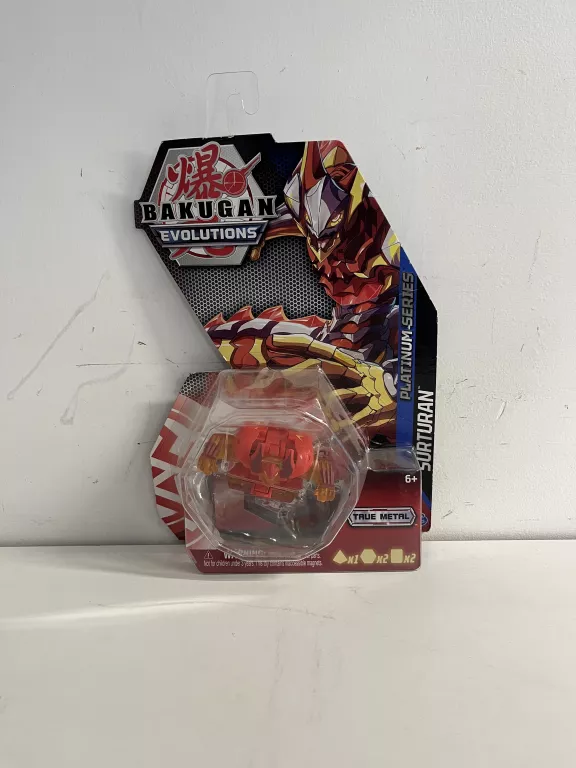 BAKUGAN EVOLUTIONS, SURTURAN, METALOWA + KARTA