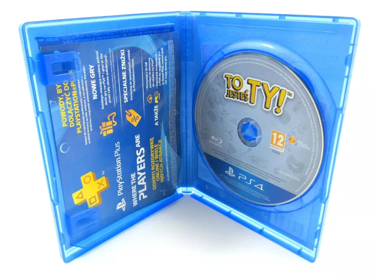 GRA TO JESTEŚ TY PS4 SONY PLAYSTATION 4