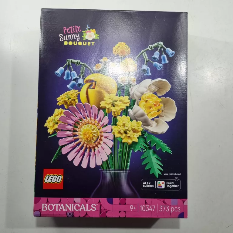 LEGO ICONS 10347 MAŁY SŁONECZNY BUKIET KWIATY ZESTAW KLOCKÓW