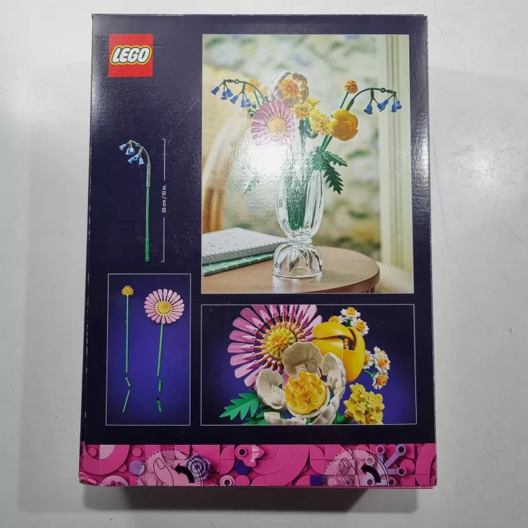 LEGO ICONS 10347 MAŁY SŁONECZNY BUKIET KWIATY ZESTAW KLOCKÓW
