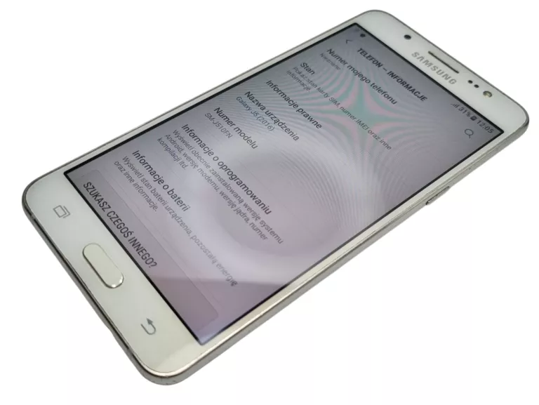 TELEFON SAMSUNG GALAXY J5 2016 2/16 GB BIAŁY