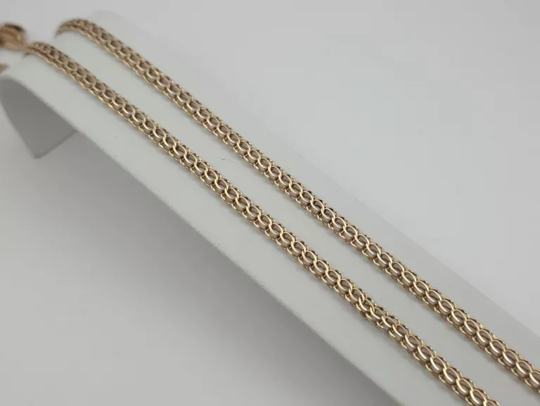 zloty-lancuszek-splot-garibaldi-585-14k-60cm-1360g-dlugosc-calkowita-60