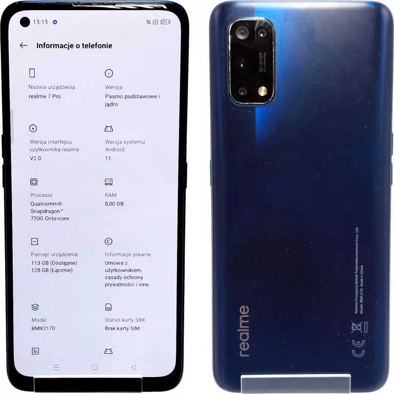 TELEFON XIAOMI REDMI 7 PRO 8/128GB GRANATOWY