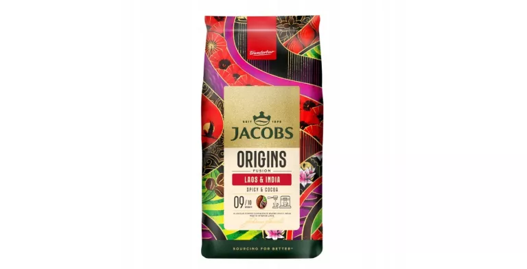 KAWA ZIARNISTA JACOBS ORIGINS FUSION INDIA & LAOS 1KG