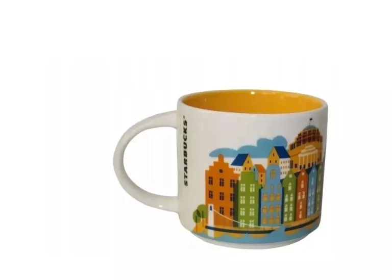 KUBEK STARBUCKS WROCŁAW PORCELANA 414 ML NA PREZENT !