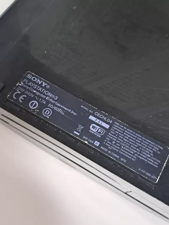 KONSOLA PLAYSTATION 3 40GB