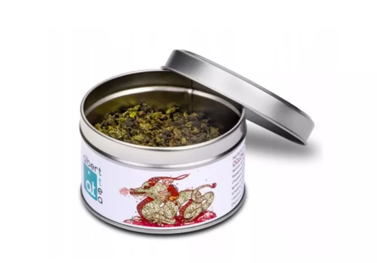 ALBERT TEA OOLONG (TRUSKAWKOWA) CZERWONA HERBATA 100G