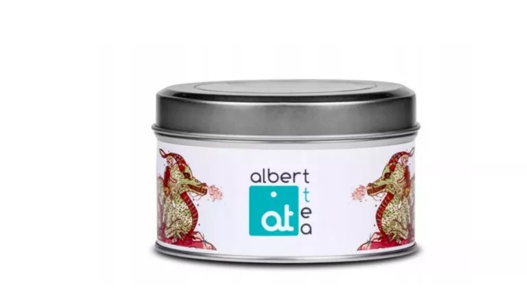 ALBERT TEA OOLONG (TRUSKAWKOWA) CZERWONA HERBATA 100G