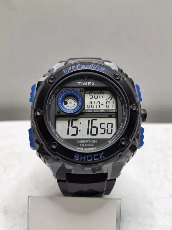 ZEGAREK TIMEX EXPEDITION SHOCK TW4B00300 200 M