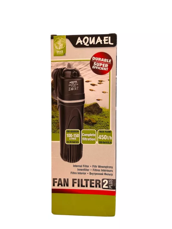 AQUAEL FAN 2 PLUS FILTR WEWNĘTRZNY AKWARIUM
