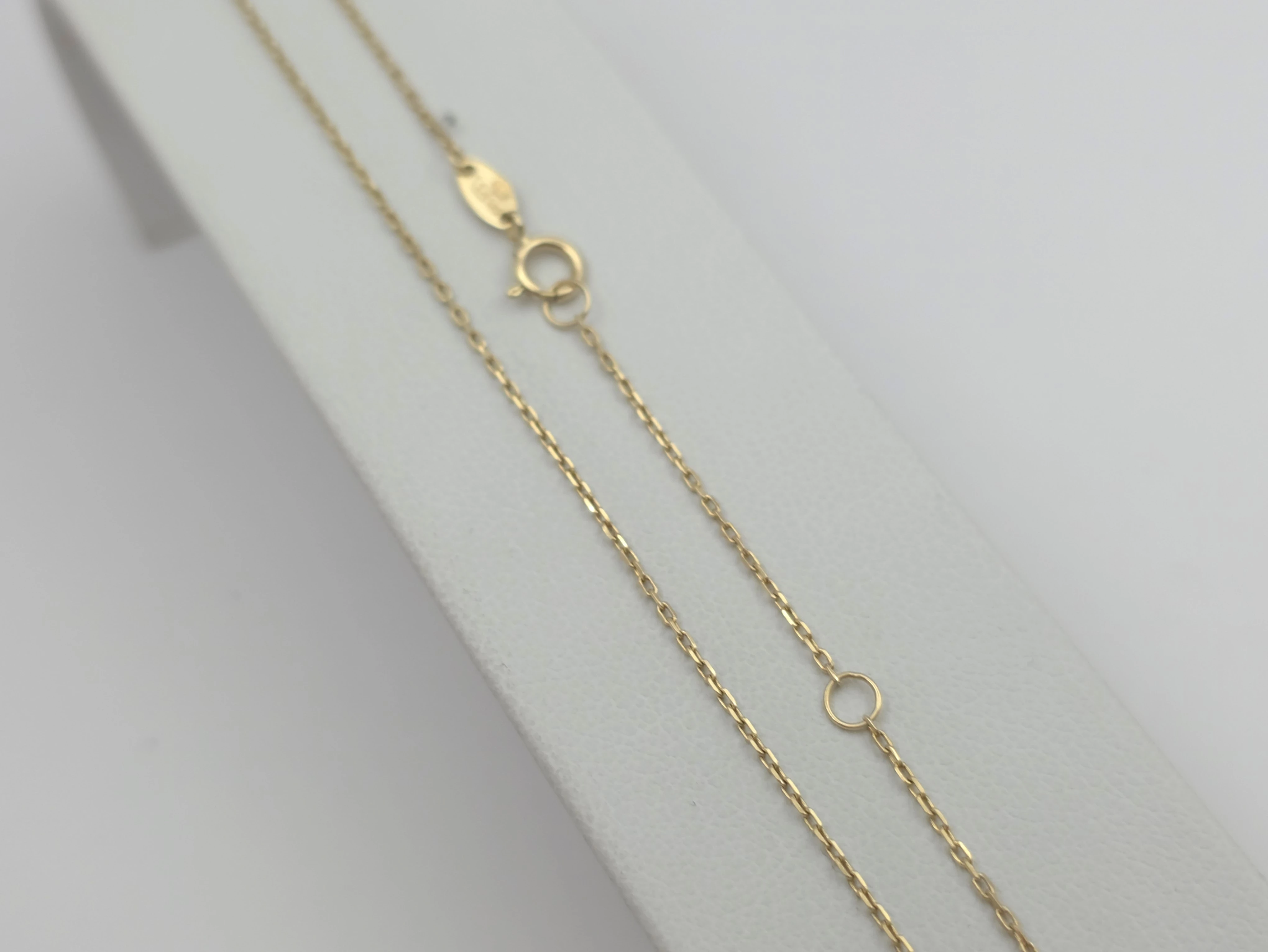 zloty-lancuszek-splot-ankier-z-sercem-585-14k-46cm-170g-dlugosc-calkowita-46