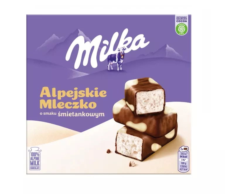 ALPEJSKIE MLECZKO MILKA HAPPY COWS ALPEJSKIE 330 G