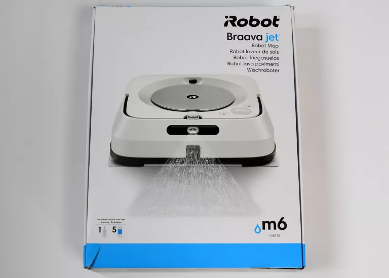 ROBOT MOPUJĄCY SPRZĄTAJĄCY IROBOT BRAAVA JET M6