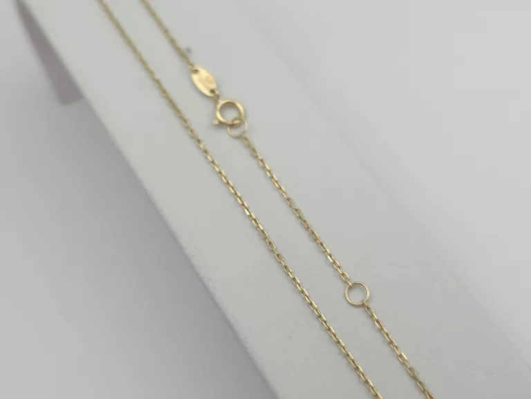 zloty-lancuszek-splot-ankier-z-sercem-585-14k-46cm-170g-dlugosc-calkowita-46