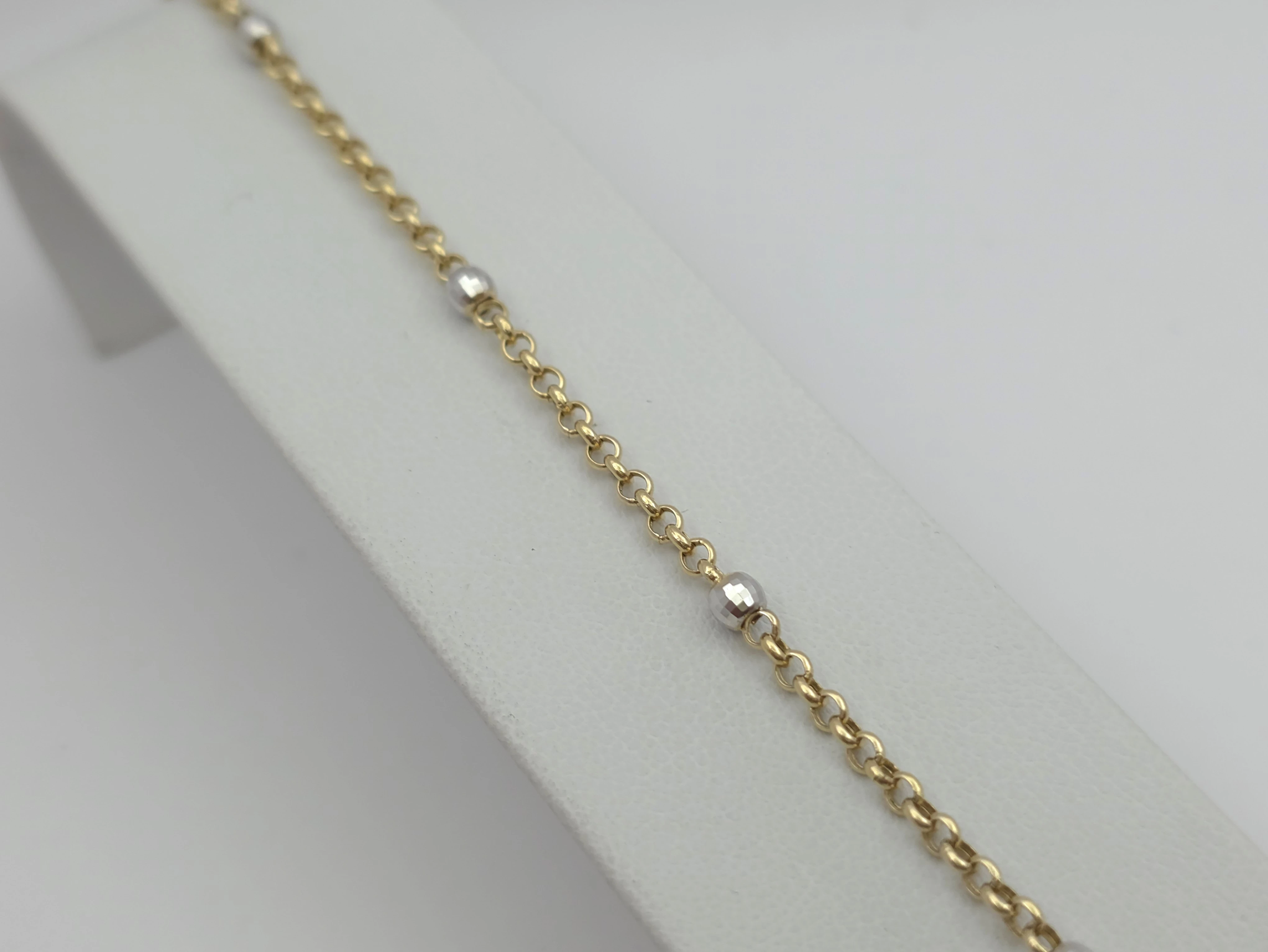 zlota-bransoletka-splot-rolo-585-14k-19cm-19g-dlugosc-calkowita-19