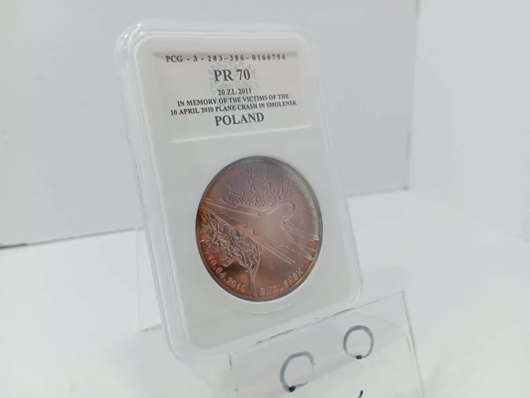MONETA 20 ZŁ 2011 SMOLEŃSK PAMIĘCI OFIAR