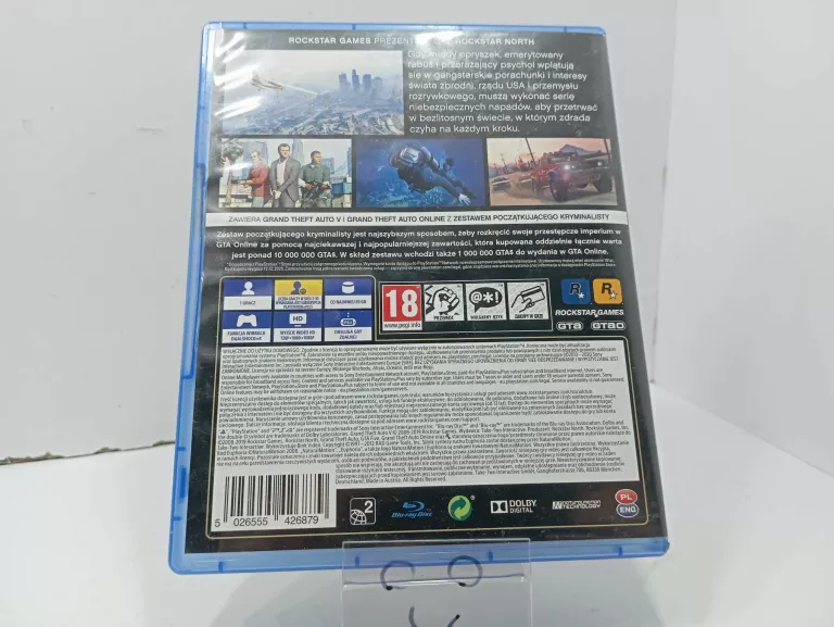 RGAND THEFT AUTO 5 PS4