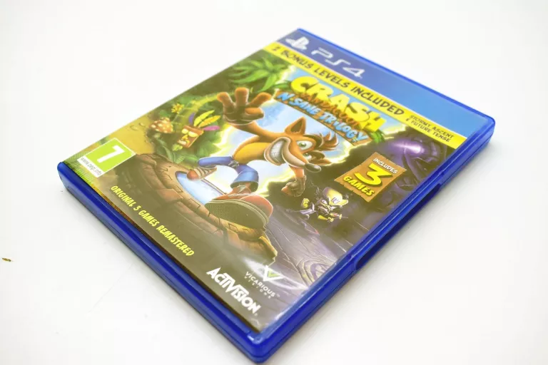GRA PS4 CRASH BANDICOOT NSANE TRILOGY