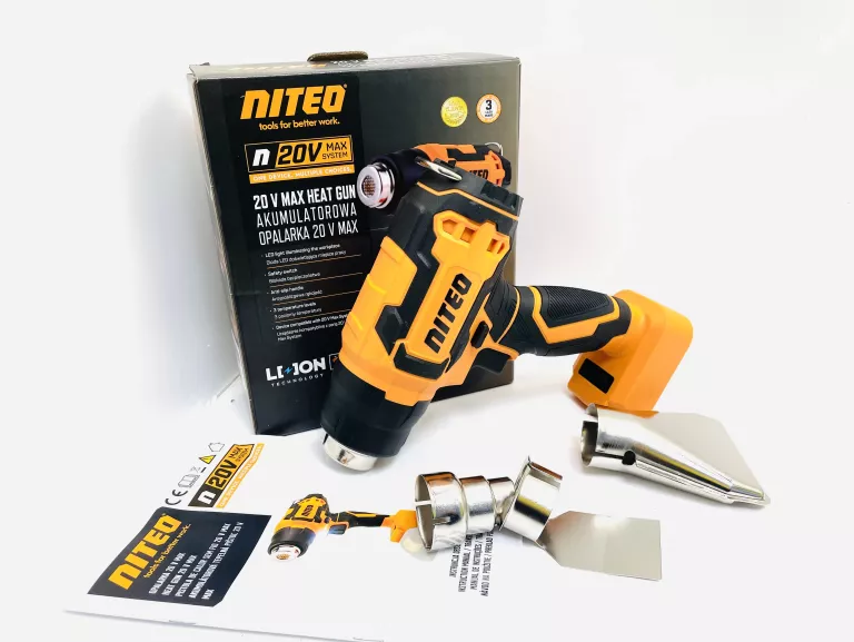 OPALARKA AKUMULATOROWA NITEO 20V MAX