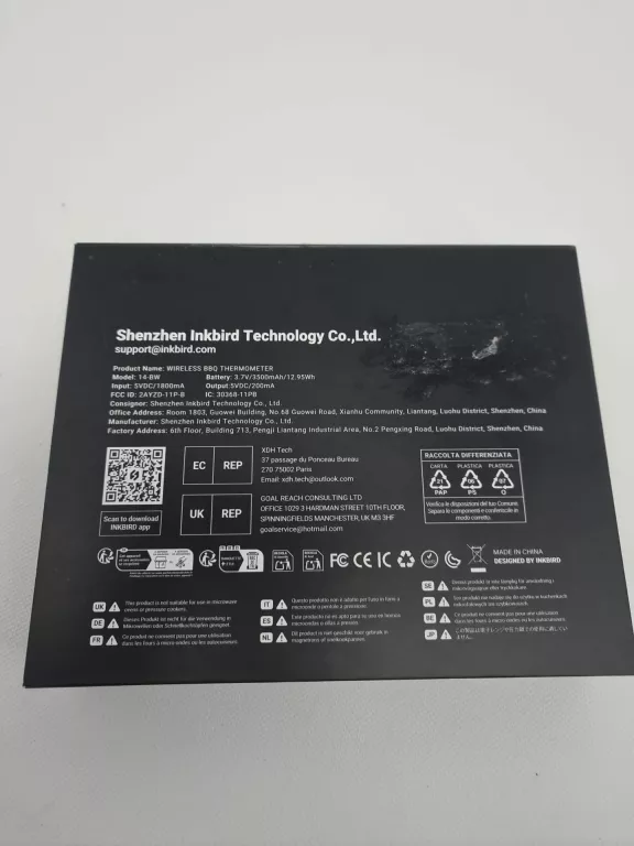 TERMOMETR ELEKTRONICZNY Z SONDĄ INKBIRD INT-14-BW 0-300 °C G156 J87