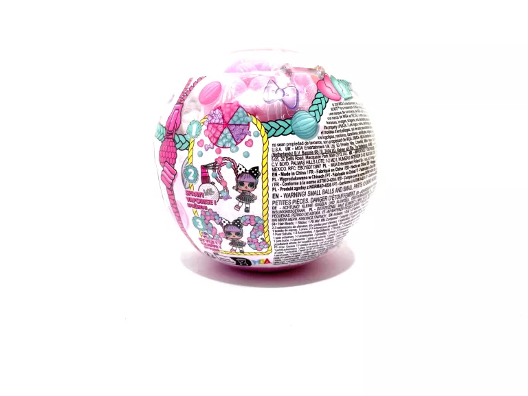 LOL SURPRISE HAIR BEADS KULA LALECZKA Z KORALIKAMI 035051511205