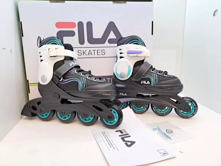 ROLKI FILA JUNIOR SUNRISE 34-37 KOMPLET JAK NOWE
