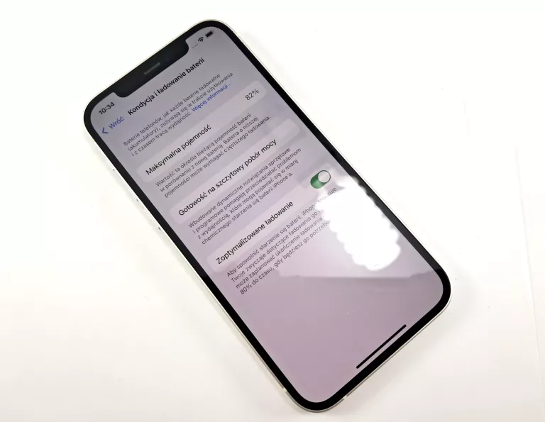 TELEFON IPHONE 12 4GB / 64GB BIAŁY BATERIA 82% ZADBANY