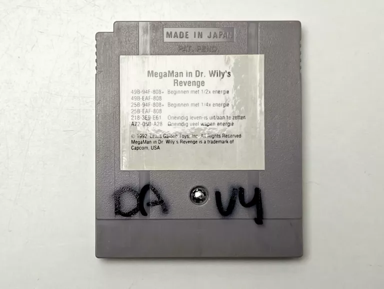 GRA GAME BOY MEGA MAN: DR. WILY'S RACHE