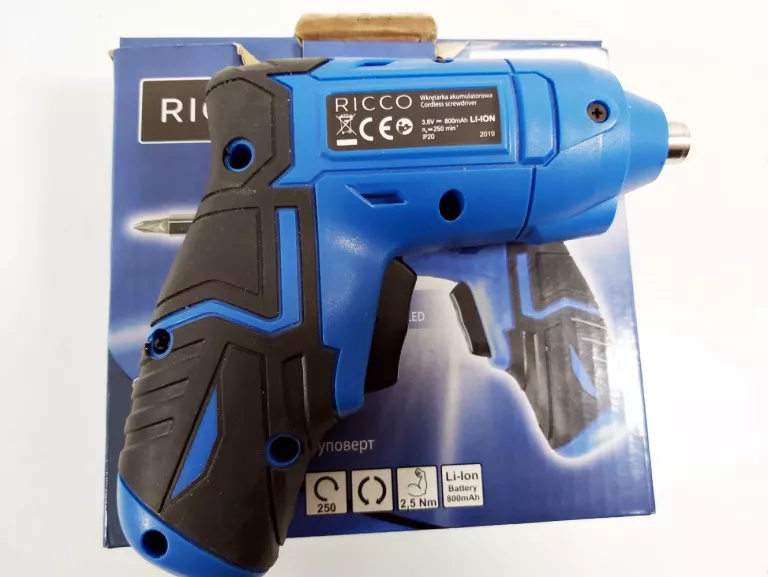 WKRĘTARKA AKUMULATOROWA RICCO TOOLS KPL