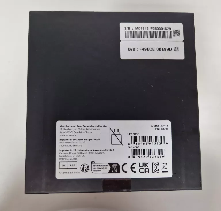 INTERKOM MOTOCYKLOWY SENA 30K-03 MESH BLUETOOTH 5 2000M Z GŁOŚNIKAMI SP11