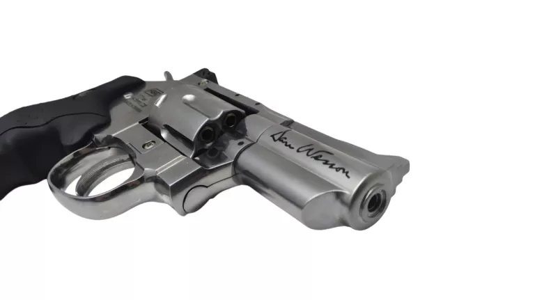 REWOLWER DAN WESSON 2,5" DIABOLO 4,5 MM SILVER - ZESTAW
