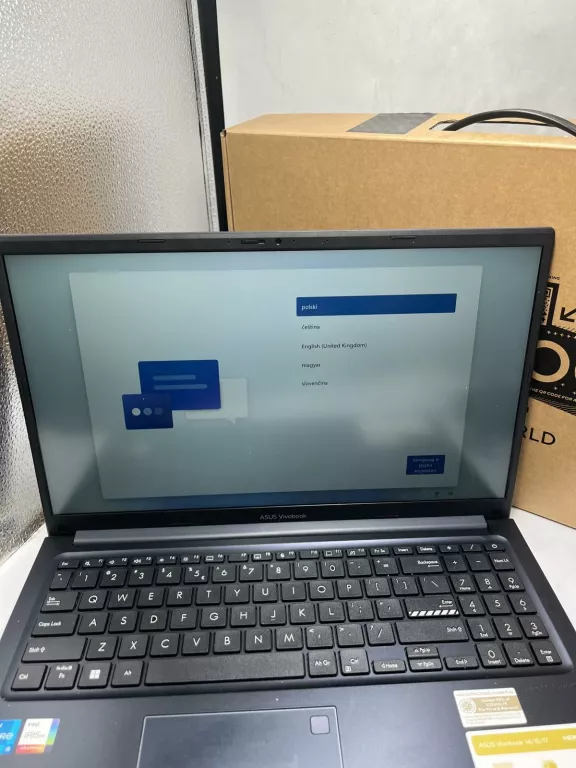 LAPTOP ASUS A1504Z 16GB RAM/SSD512GB/I5-1235U KOMPLET