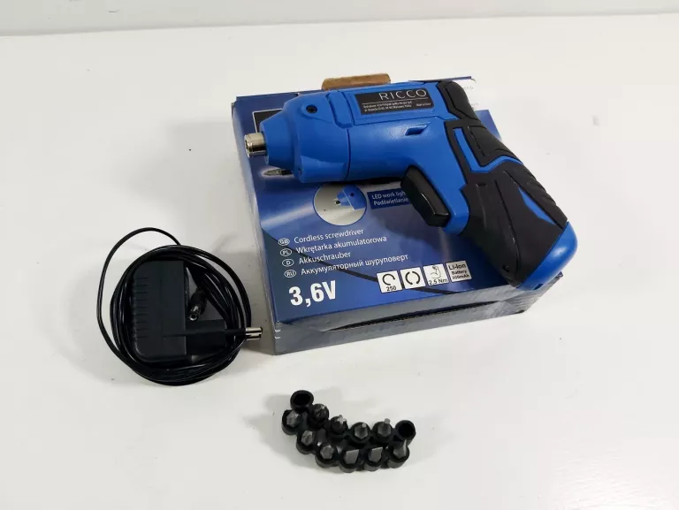 WKRĘTARKA AKUMULATOROWA RICCO TOOLS KPL
