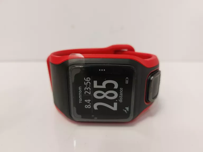 ZEGAREK CARDIO GPS TOMTOM RUNNER CZERWONO/CZARNY