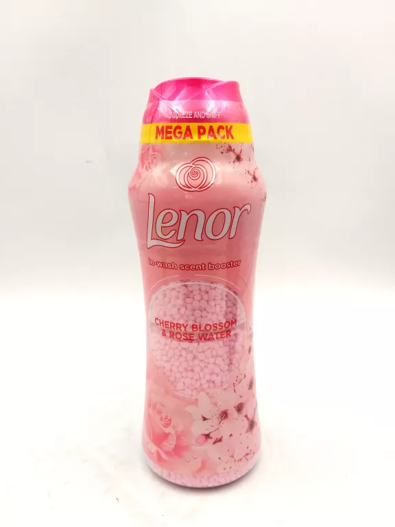 LENOR IN-WASH SCENT BOOSTER CHERRY BLOSSOM & ROSE WATER 570G