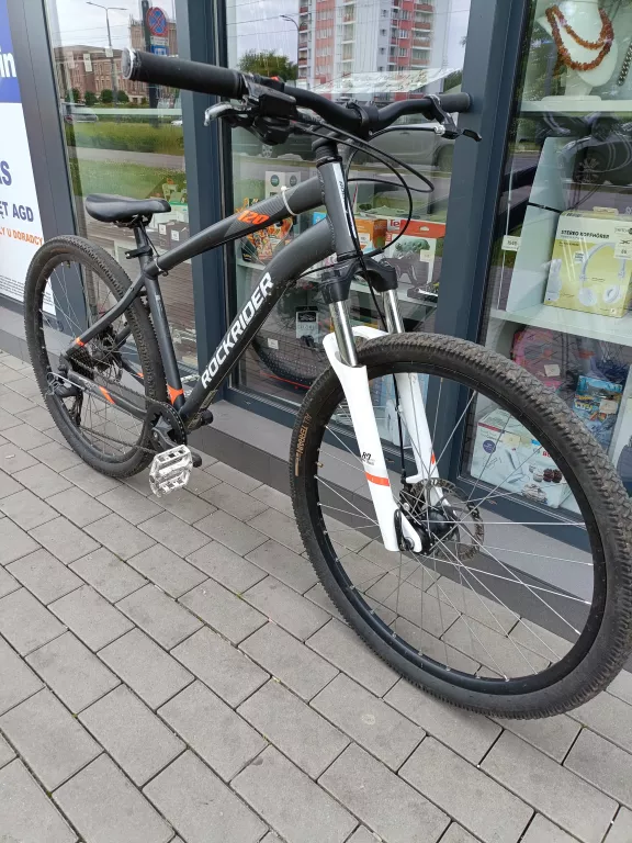 ROWER GÓRSKI MTB ROCKRIDER ST 120 27,5" /SZARO-POMARAŃCZOWY "L"