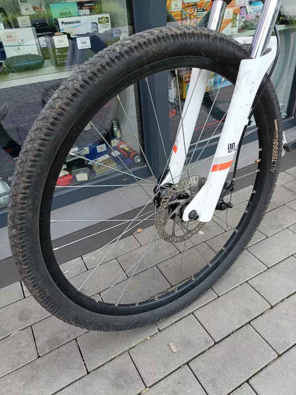 ROWER GÓRSKI MTB ROCKRIDER ST 120 27,5" /SZARO-POMARAŃCZOWY "L"